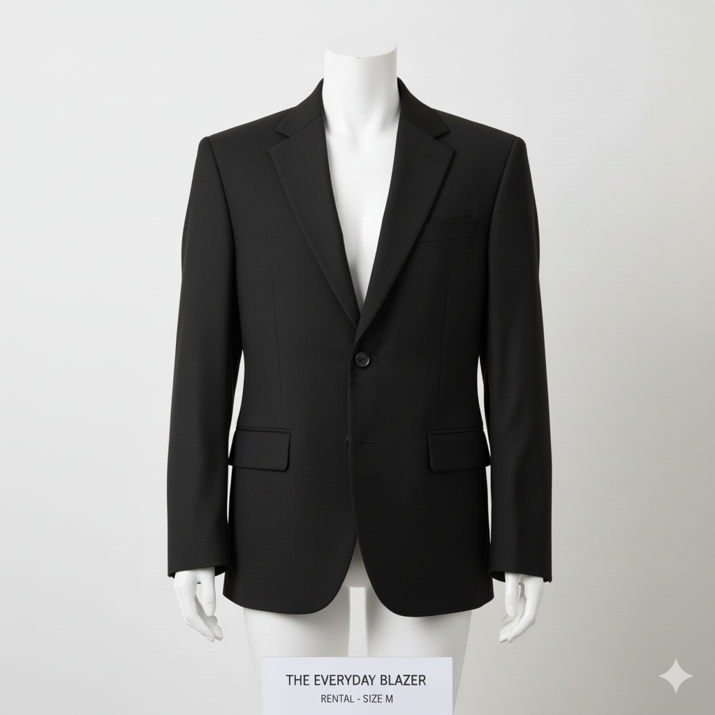 Casual Black Blazer