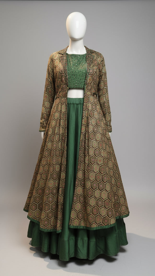 BOHO Henna Sayani Designer Lehenga Set