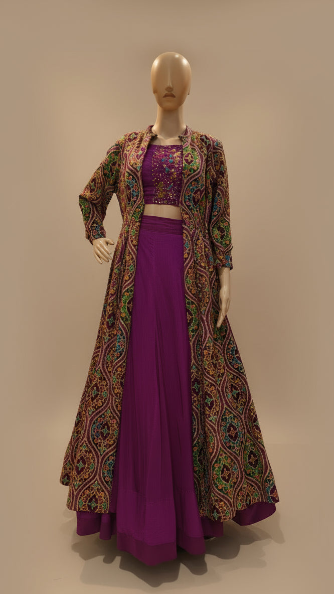 Baingani Bala Lehenga