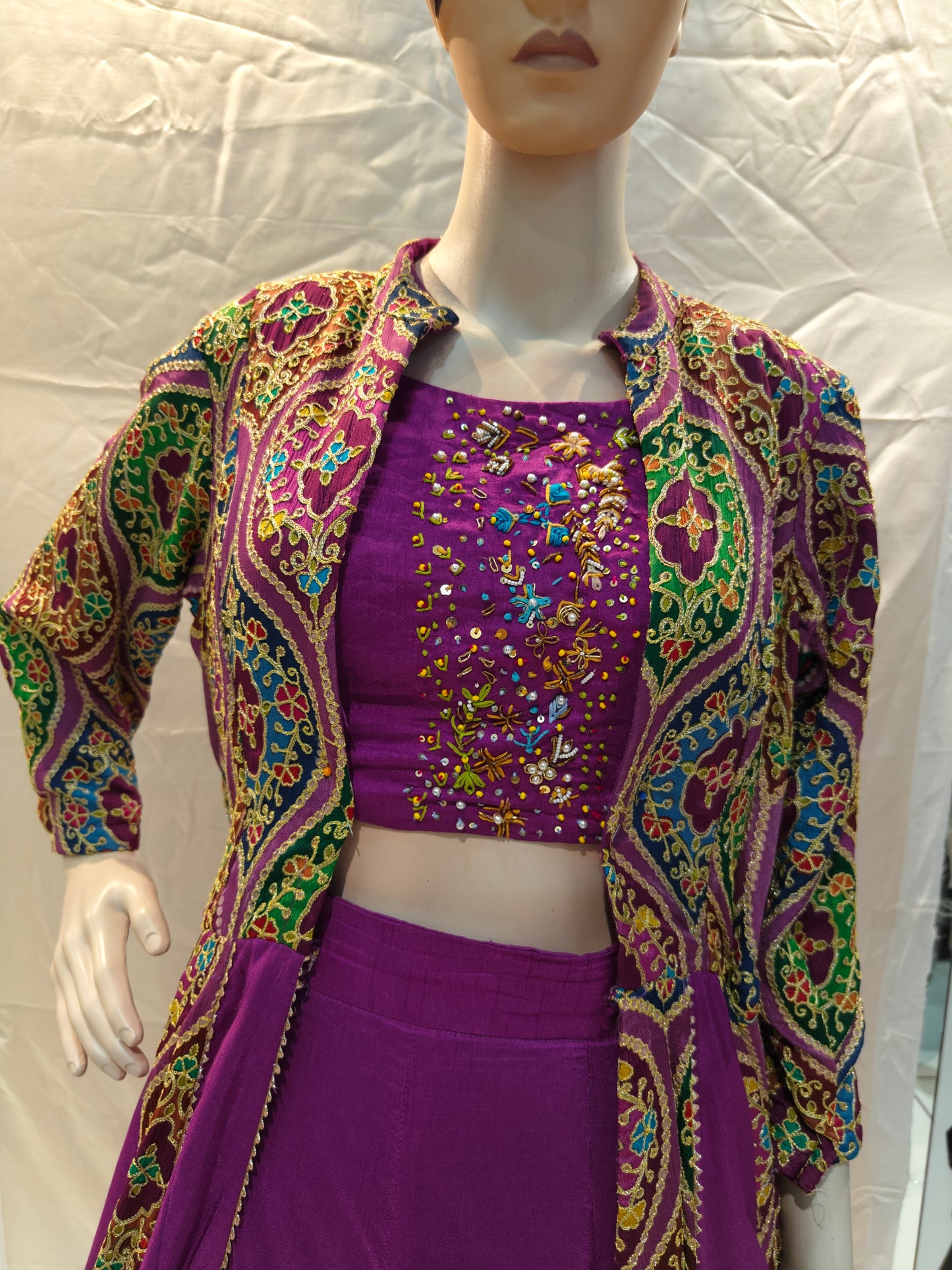 Baingani Bala Lehenga