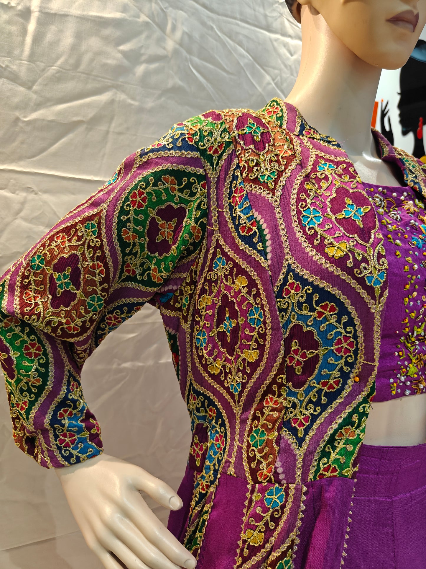 Baingani Bala Lehenga