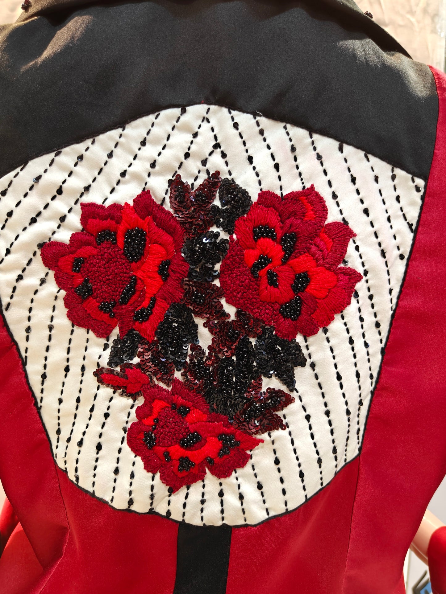 Scarlet Rangili Designer Lehenga Set