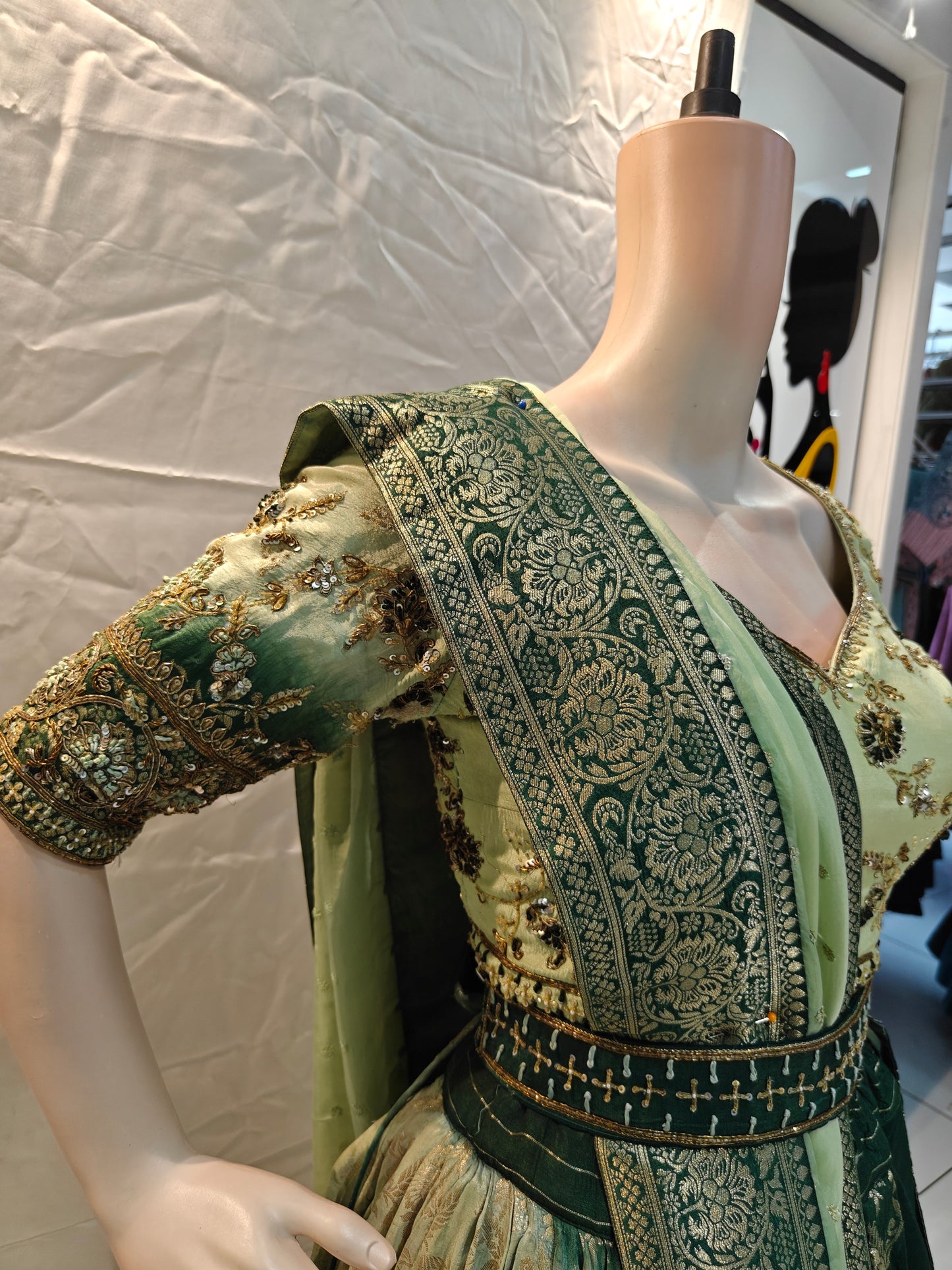Greenora Mandakini Designer Lehenga Set