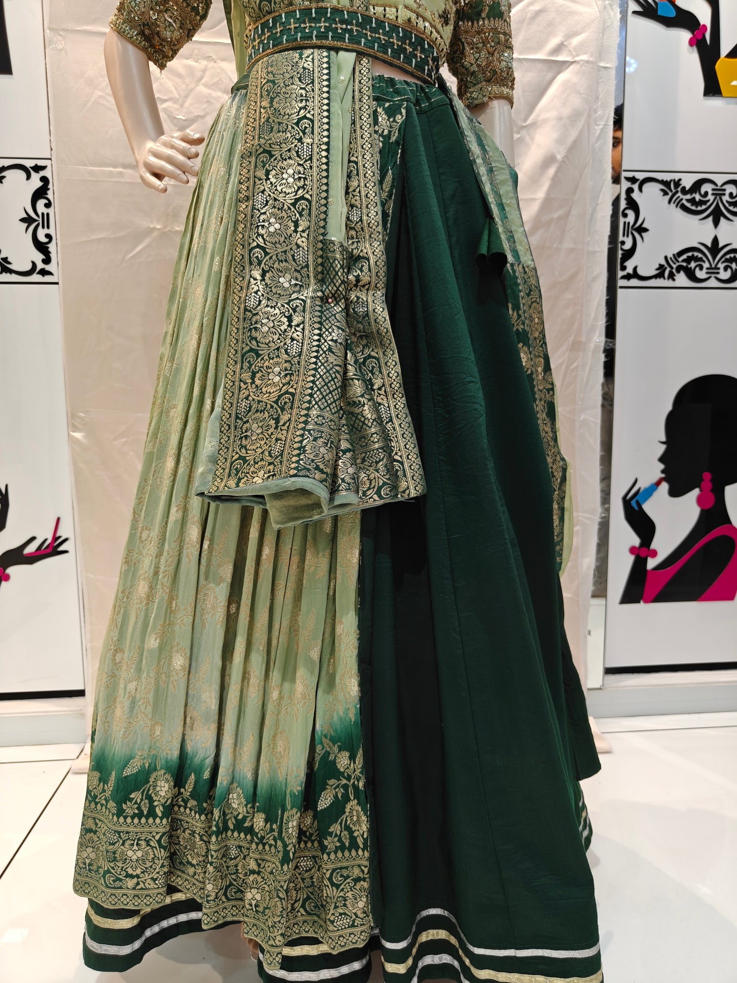 Greenora Mandakini Designer Lehenga Set