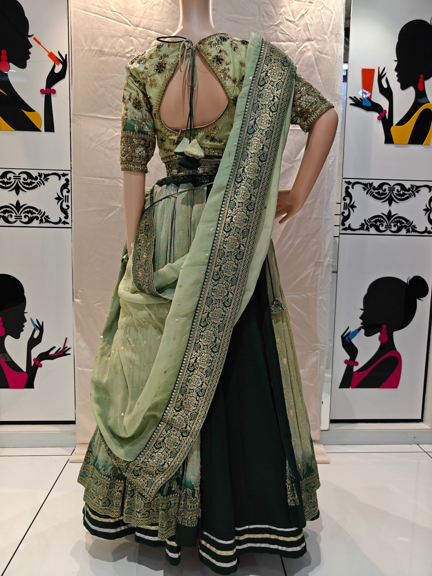Greenora Mandakini Designer Lehenga Set