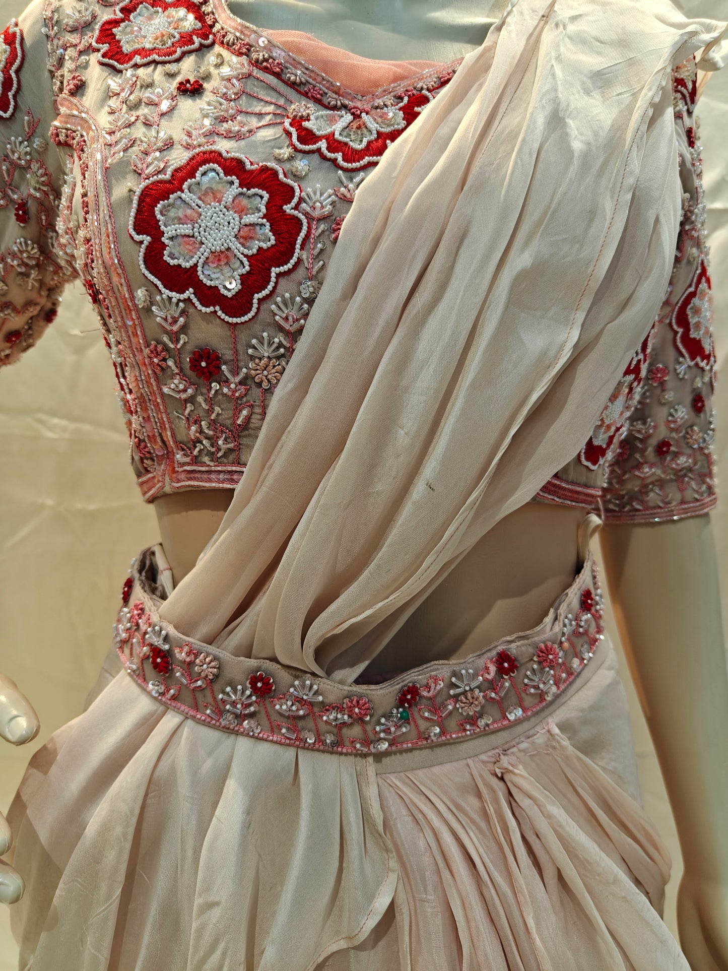 RosyBloom Gulnaar Designer Lehenga Set