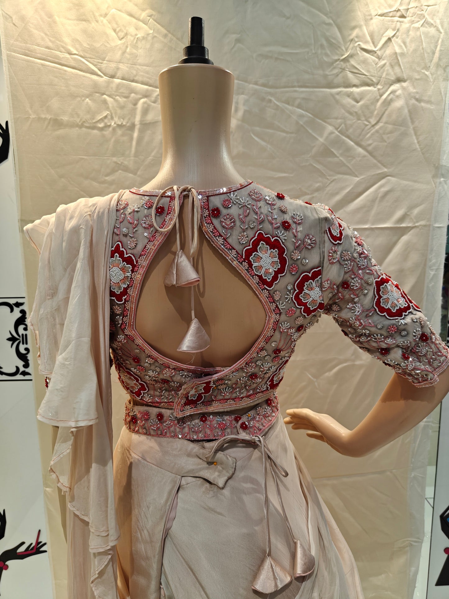 RosyBloom Gulnaar Designer Lehenga Set