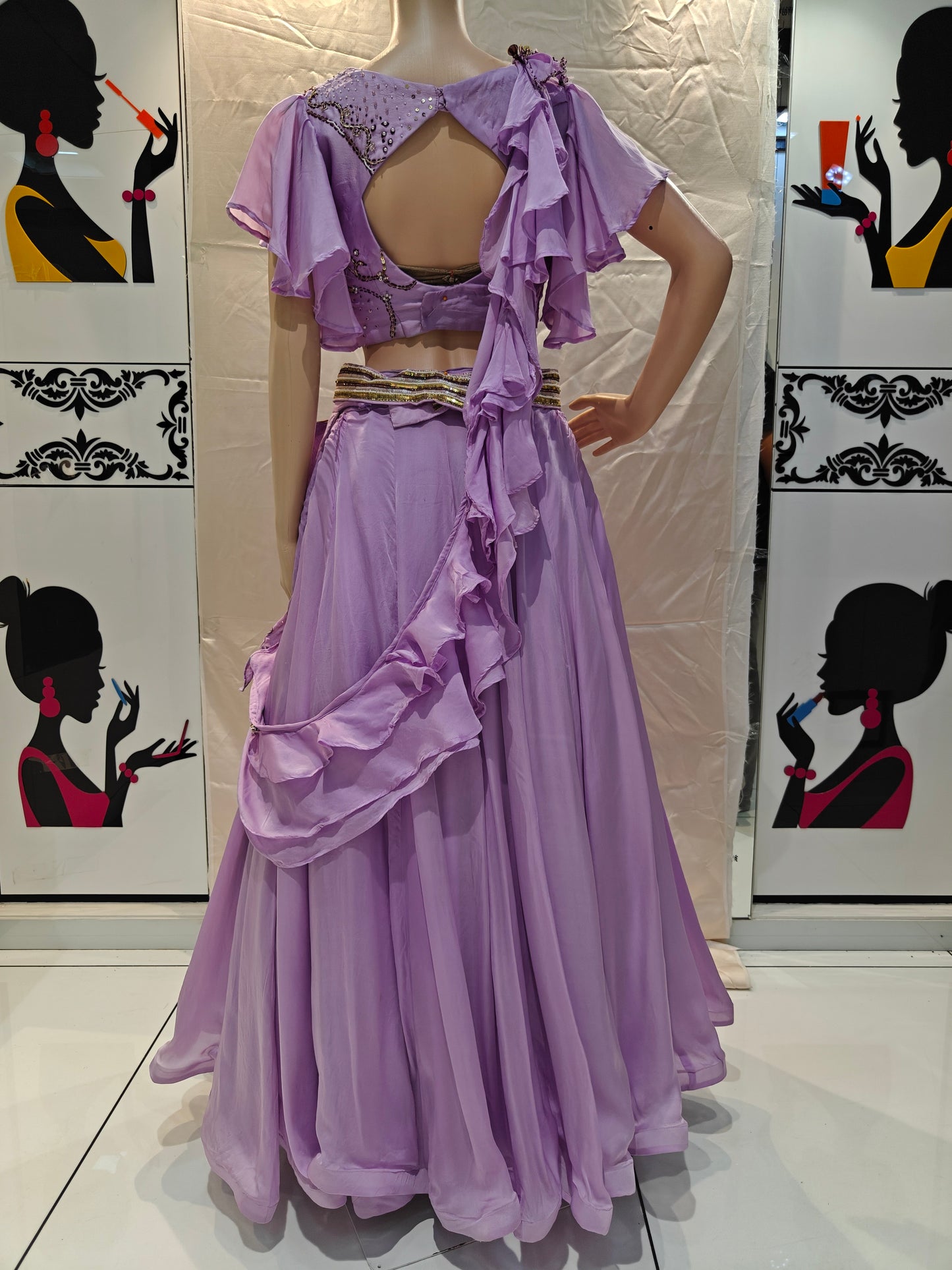 Lilaclux Alaya Designer Dress