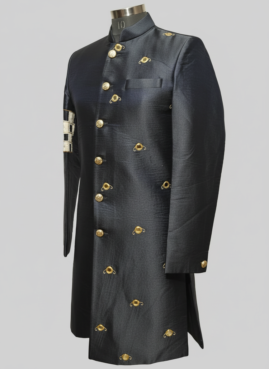 Ash Glow Designer Indo-Western