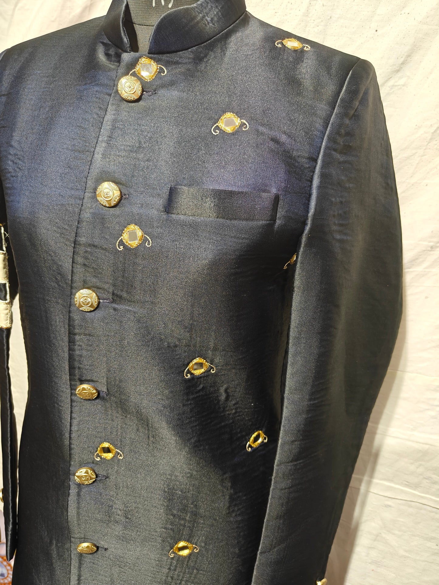 Ash Glow Designer Indo-Western