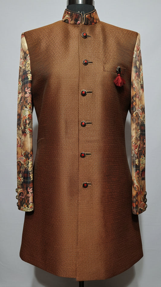 Mocha Charm Designer Indo-Western