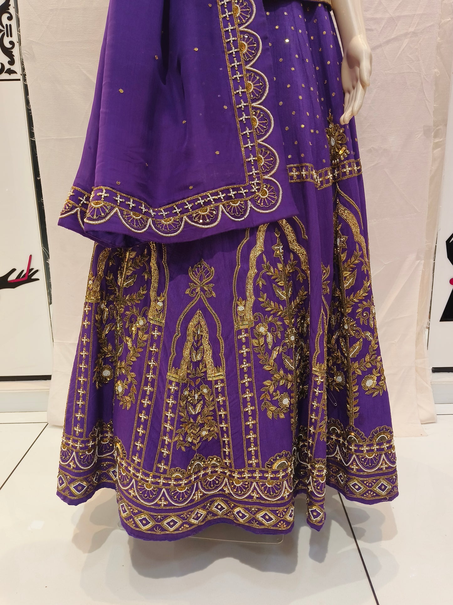 Baingani Mohini Designer Lehenga Set