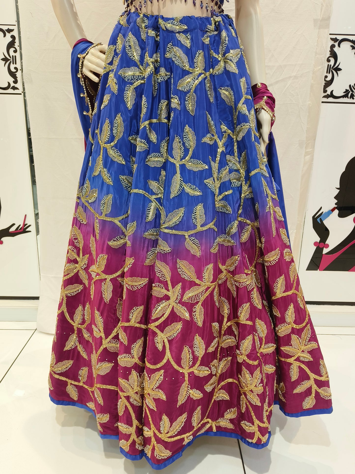 Aaru Haseena Designer Lehenga Set