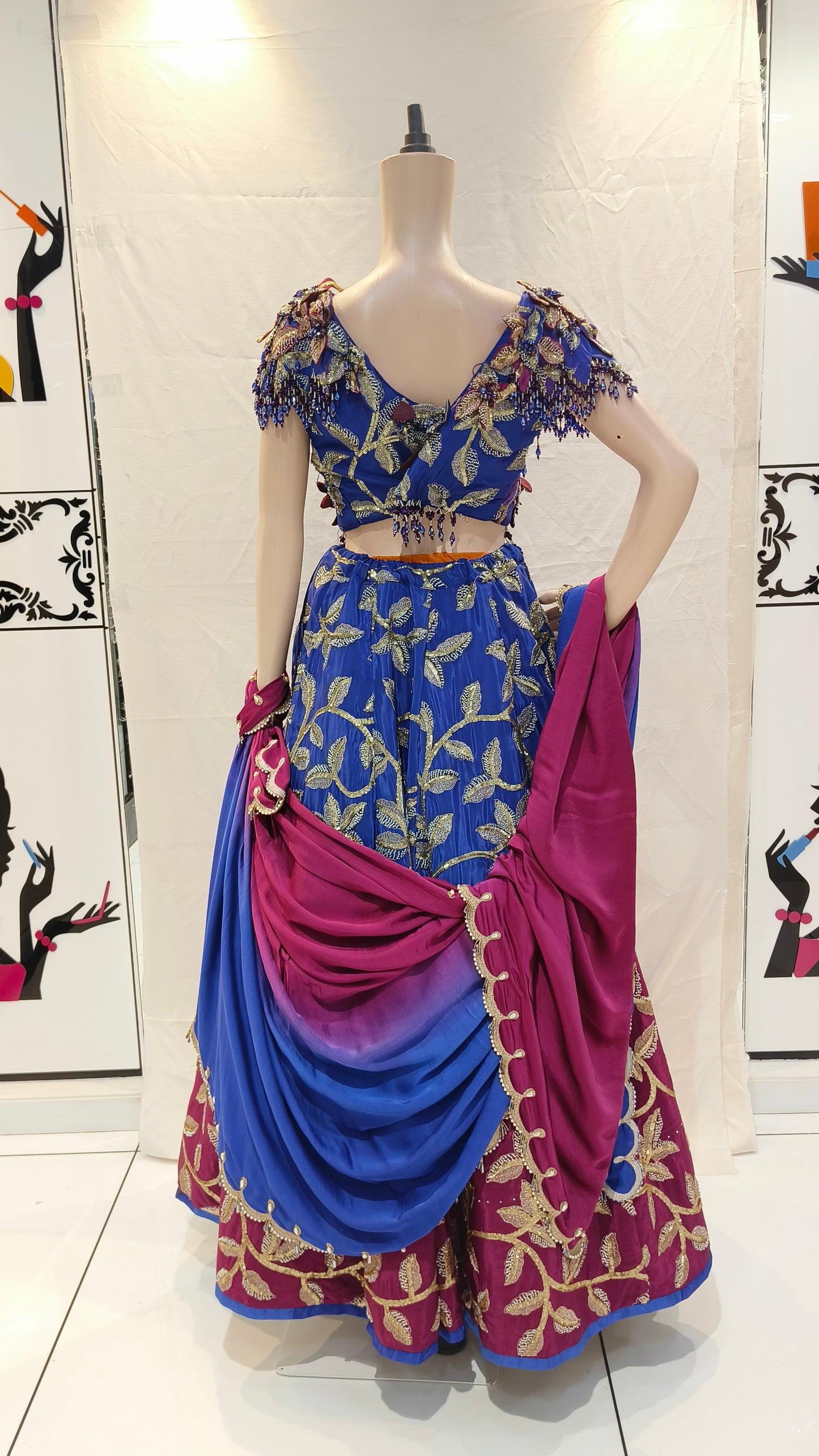 Aaru Haseena Designer Lehenga Set