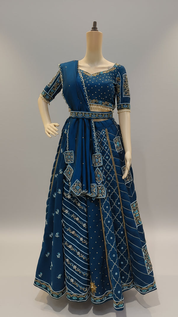 Amethyst Manjari Designer Lehenga Set