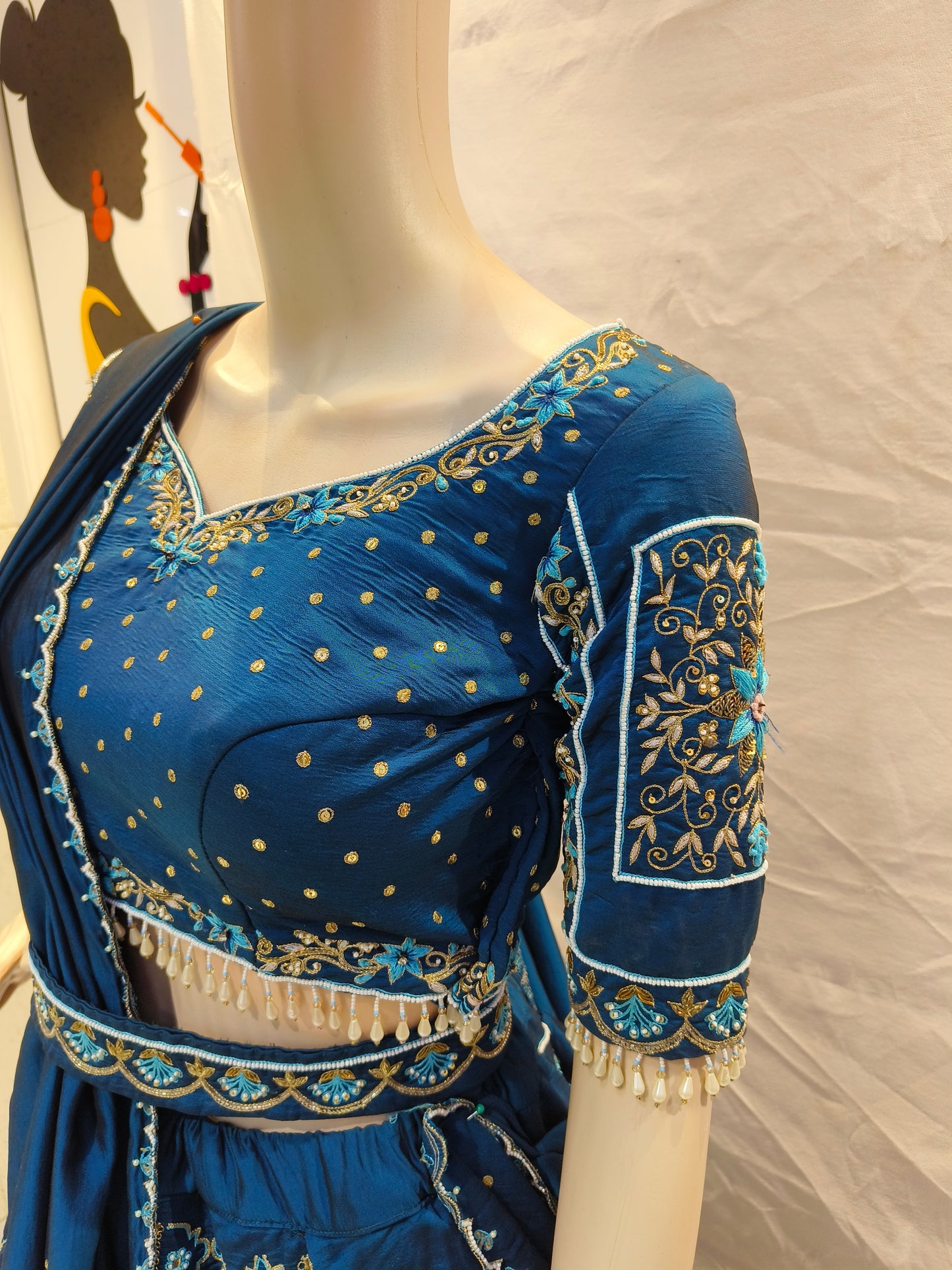 Amethyst Manjari Designer Lehenga Set