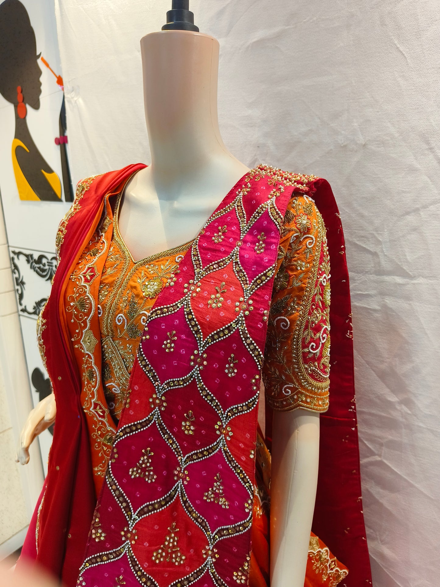 Aagni Sangini Designer Lehenga Set