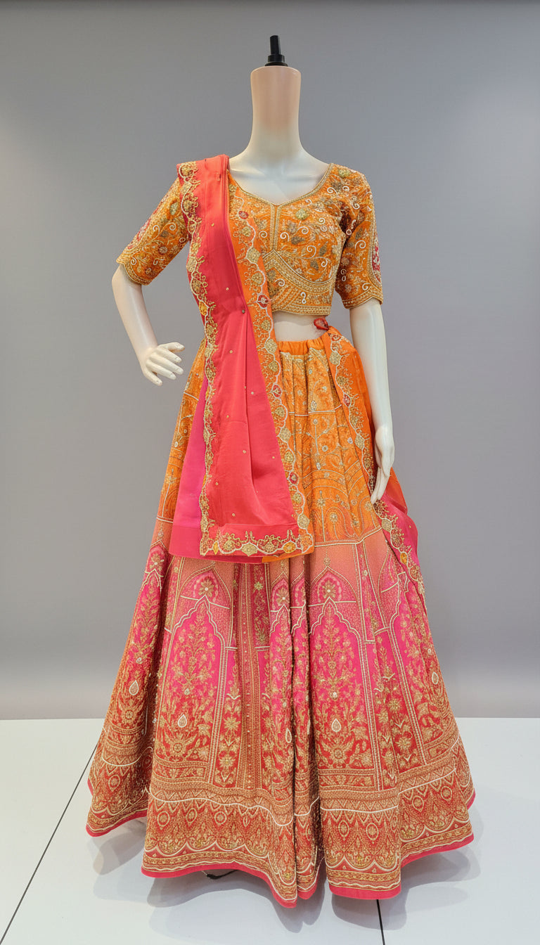 Aagni Sangini Designer Lehenga W/D