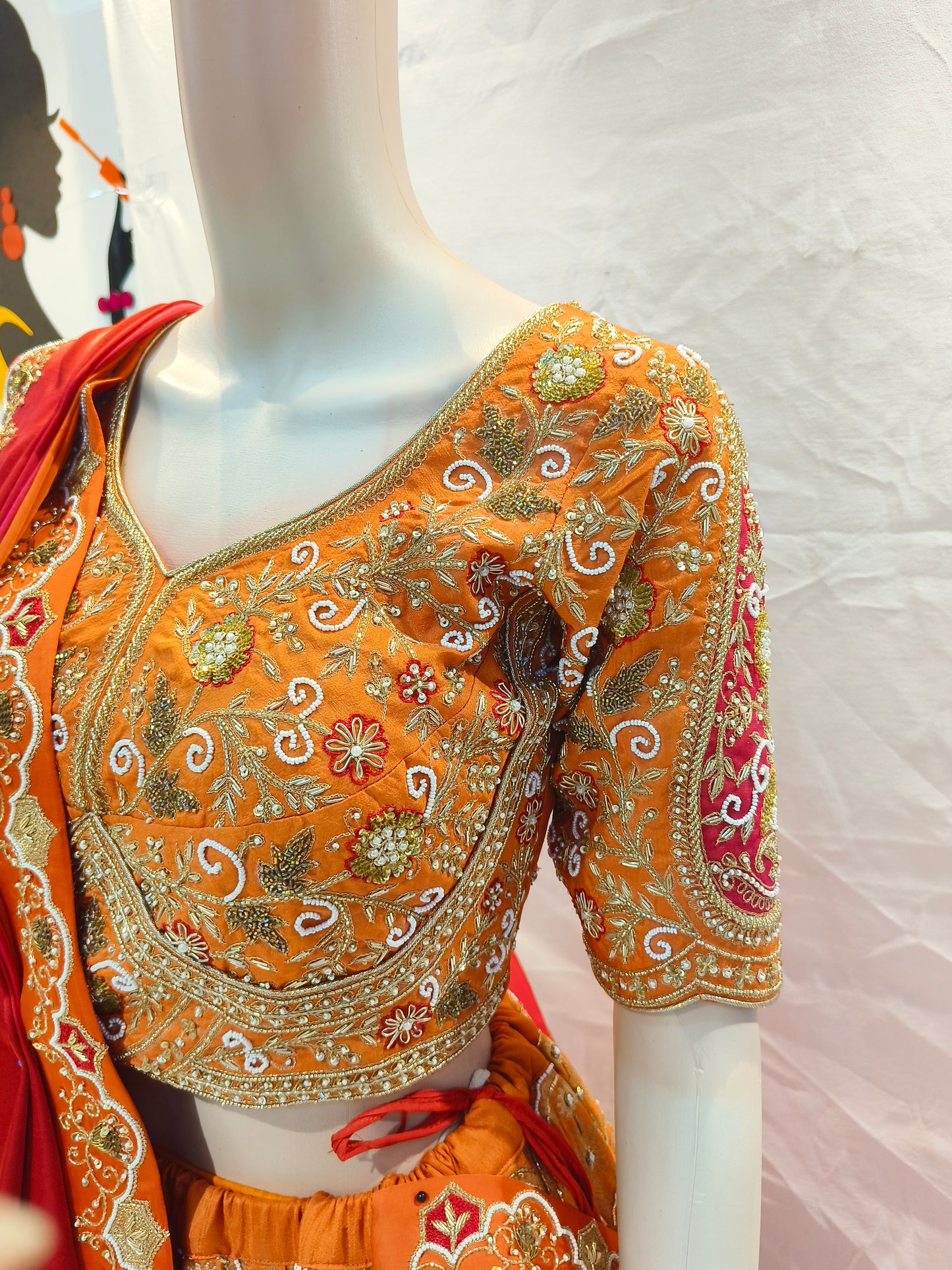 Aagni Sangini Designer Lehenga W/D