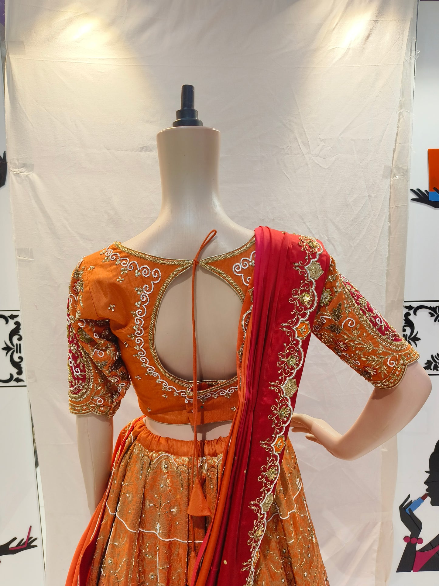 Aagni Sangini Designer Lehenga W/D