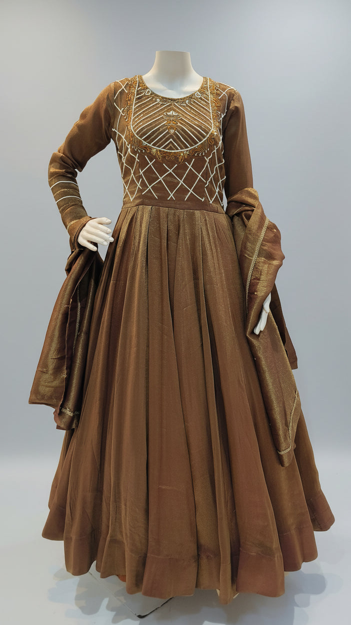 Jade Bulbul Designer Gown/Anarkali