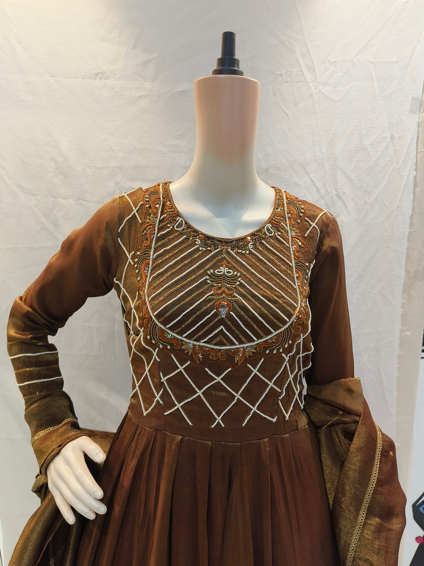 Jade Bulbul Designer Gown/Anarkali