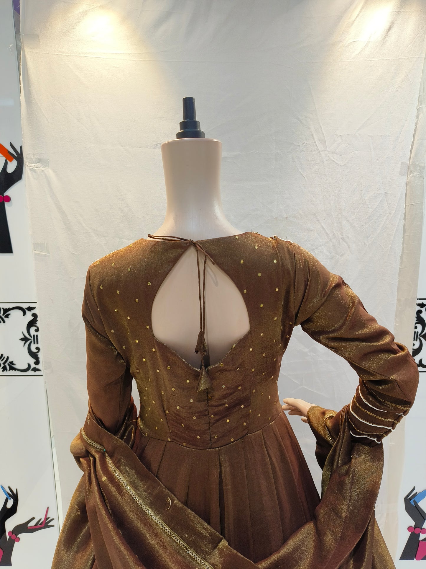 Jade Bulbul Designer Gown/Anarkali