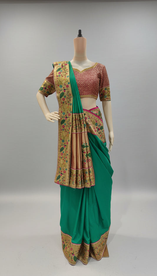 Leafy Surna Designer Saree
