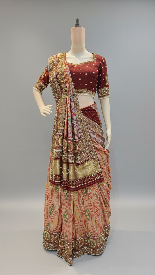 Rental saree on ClosFit