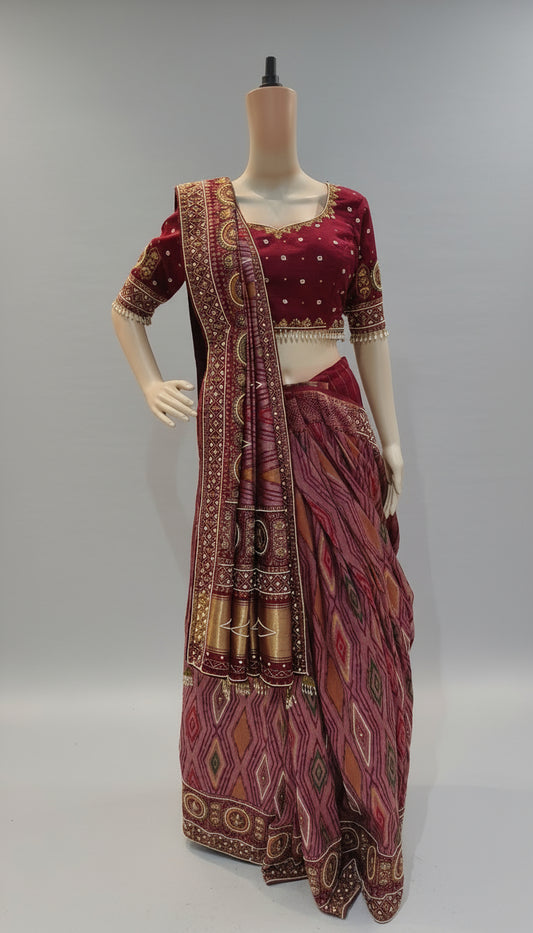 Mystic Meera Designer saree W/D