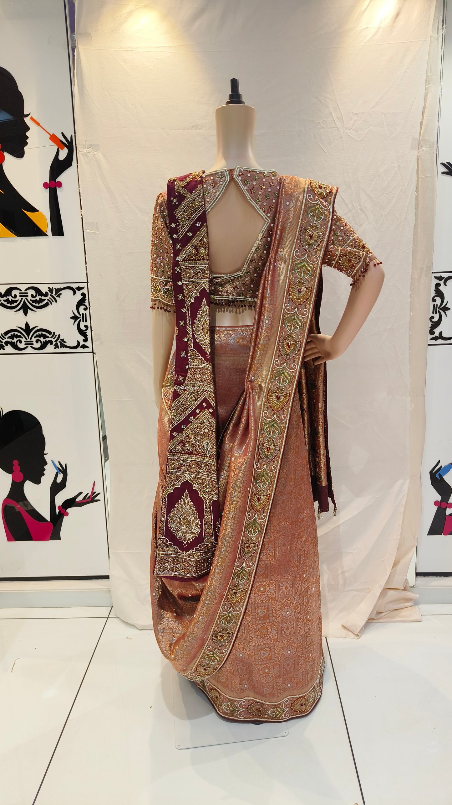 Aura Mohini Designer Saree